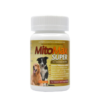 Anti-allergic speed dog MitoMaxSUPER ໝາ ແລະແມວຂະໜາດກາງ ແລະໃຫຍ່ ອາການປວດຮາກ ແລະຖອກທ້ອງ, ແພ້ຜິວໜັງ ແລະອາຈົມອ່ອນ