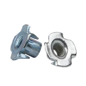 English galvanized furniture stainless steel four-claw nut