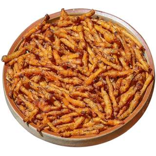 四川香酥脆油炸折耳根干开袋即食鱼腥草特产追剧下酒小吃解馋零食