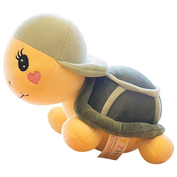 Cute hooded turtle doll plush toy doll girl sleep pillow turtle doll ຂອງຂວັນຂະຫນາດນ້ອຍສໍາລັບເດັກນ້ອຍ