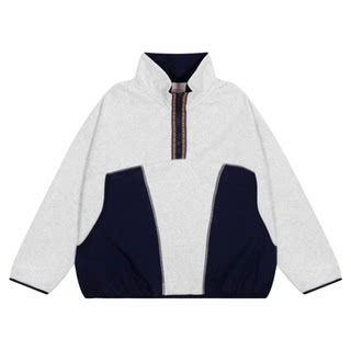 【博主同款】niko and ...卫衣女25秋冬新款拼接松弛感上衣591840