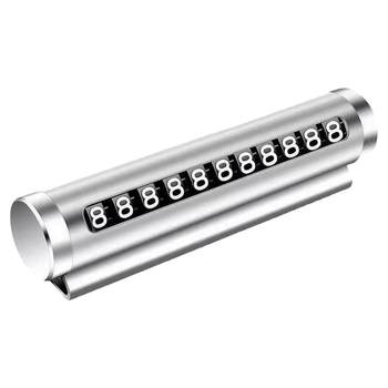 Temporary parking, mobile phone, moving car, leaving number plate