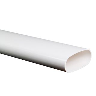 pvc flat pipe drainage accessories 75 oval bathroom