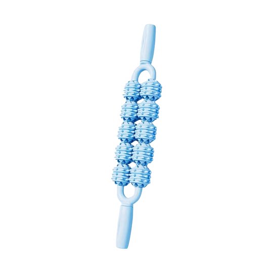 儿童按摩狼牙棒双排滚轮触觉感统训练睡前放松肌肉经络疏通长个高