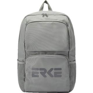 鸿星尔克双肩包秋季开学新款书包男女同款学生背包经典简约纯色包