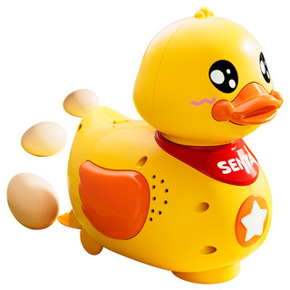 Fun guide for laying ducks to learn to crawl