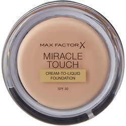 MaxFactor/Max Factor 워터 매직 터치 파운데이션 크림 리퀴드 오일 컨트롤 오랫동안 지속되는 컨실러 모이스춰 라이징