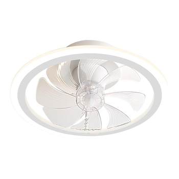 Nvc modern minimalist dining room bedroom fan chandelier