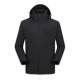 Camel outdoor three-proof black jacket for men and women three-in-one removable windproof and waterproof jacket into Tibet mountaineering clothing