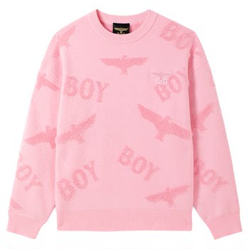 Boylondon autumn and winter lazy warm jacquard round neck pullover sweater knitted n60901 Boylondon autumn and winter lazy warm jacquard round neck pullover sweater knitted n60901
