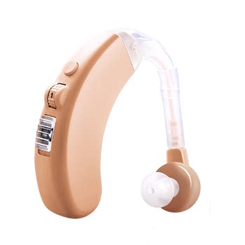 Hearing aids for the elderly have clear sound quality
