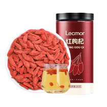 (Self-operated) Lecmor red wolfberry tribute fruit 500g family size selling health tea soup authentic wolfberry