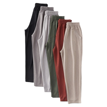 Summer thin style Mama pants for older people casual pants Pants Loose large size Grandma Ice Silk Breathable 90% Pants