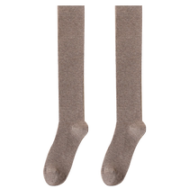 Pressure slimming calf socks for women Japanese thickened stockings over the knee socks pure cotton spring and autumn high thigh stockings