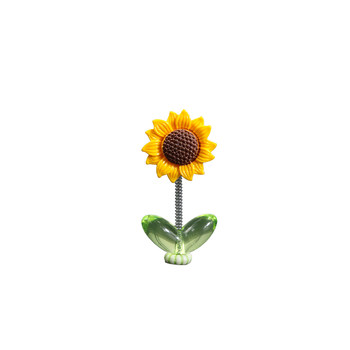 Cute sunflower car ornaments