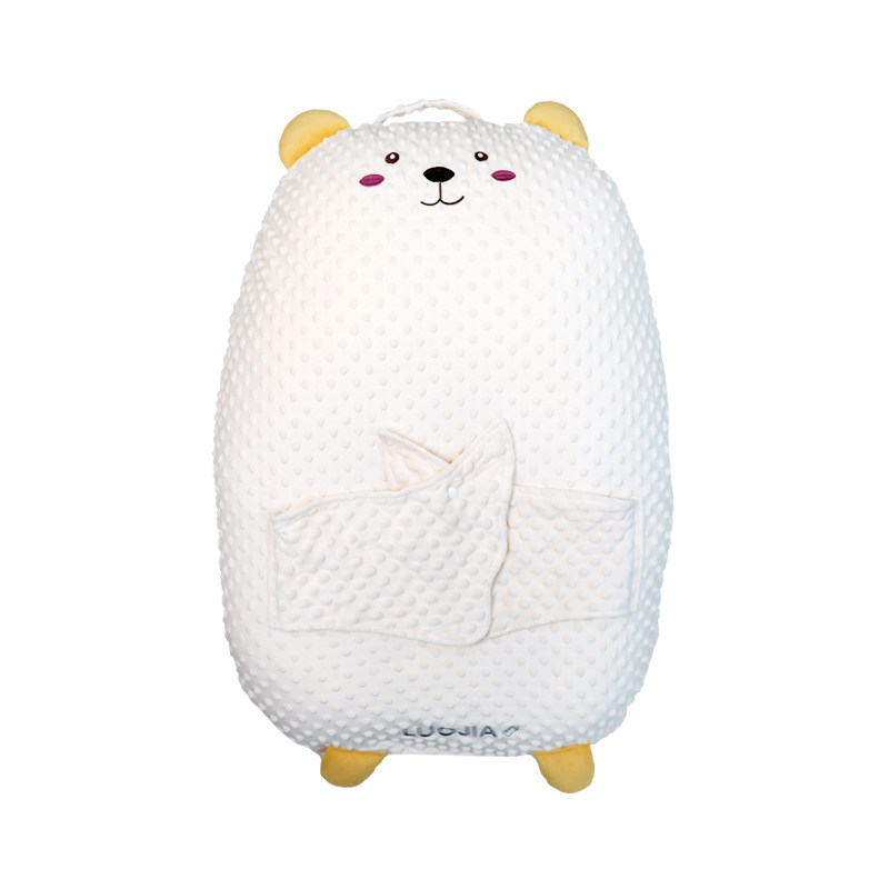 Newborn slope pillow beanie bed in bed