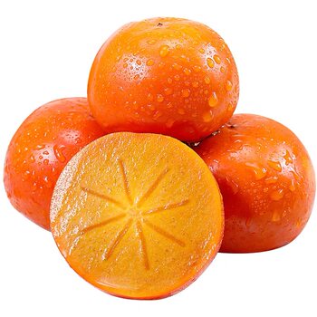 Chocolate crispy persimmon 10jin jin is equal to 0.5kg of large fruit