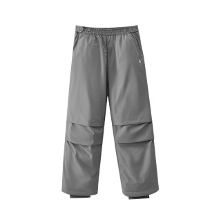 Q21儿童羽绒裤保暖95白鸭绒外穿加厚秋冬长裤工装伞裤防风防泼水