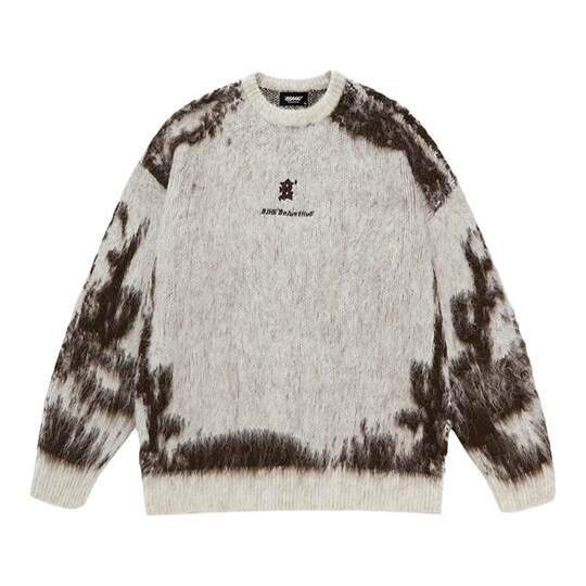 BJHG不计后果慵懒风毛衣男款冬季内搭加厚高级感情侣针织衫冬装女