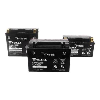 Yuasa motorcycle battery 12v suitable for scooter harley 883 kawasaki bmw r1200gs guangyang 250 battery