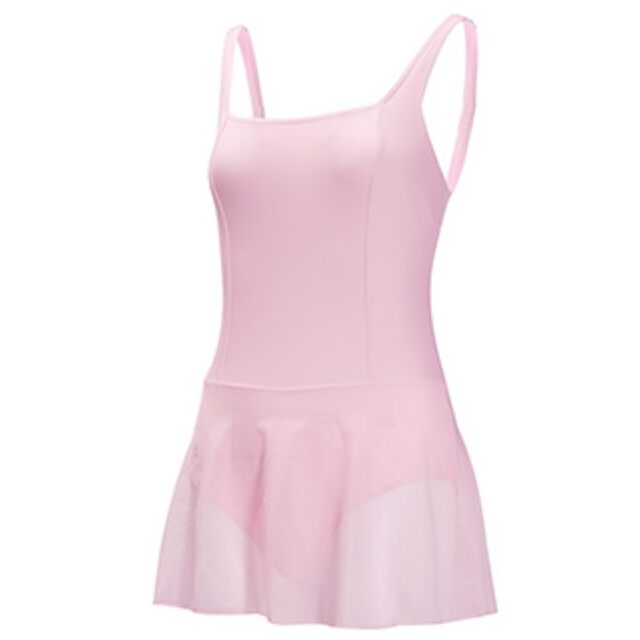 Sansha short-sleeved one-piece children's ballet costume pink