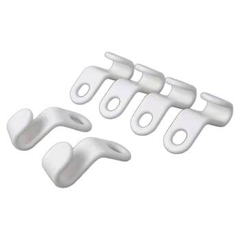 Clothes hanger hook can be stacked with clothes hook