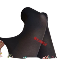 Summer seamless three-point socks thin black leggings nine-point leggings velvet stockings three-point socks spring and autumn