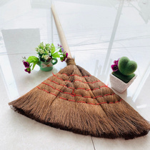 Palm sweep to make home broom sturdy and durable The broom school workshop steps up thickened brown hair solid wood