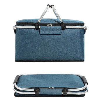 Takeaway food delivery stall insulated basket to keep fresh and foldable