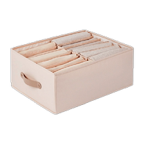 eachy pants storage artifact storage box storage box compartment organizer clothes wardrobe jeans T-shirt clothing