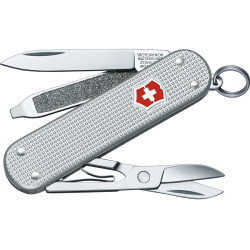 ຕົ້ນສະບັບ Victorinox Swiss Army Knife Swiss Sergeant's Knife Aluminum Alloy Handle Model 0.6221.26 ຂອງແທ້