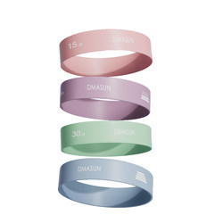 Yoga Resistance Band for Women to Practice Hip Lifting, Stretching, and Squat Training