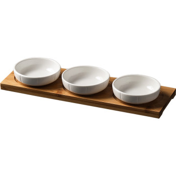 Small dish set small dish pure white ceramic