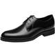 Autumn men's business style black fashionable leather shoes