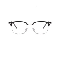 Retro Douyin Pure Desire half-frame anti-blue light glasses for women, which can be equipped with flat light eye protection, myopia glasses frame, large frame for men