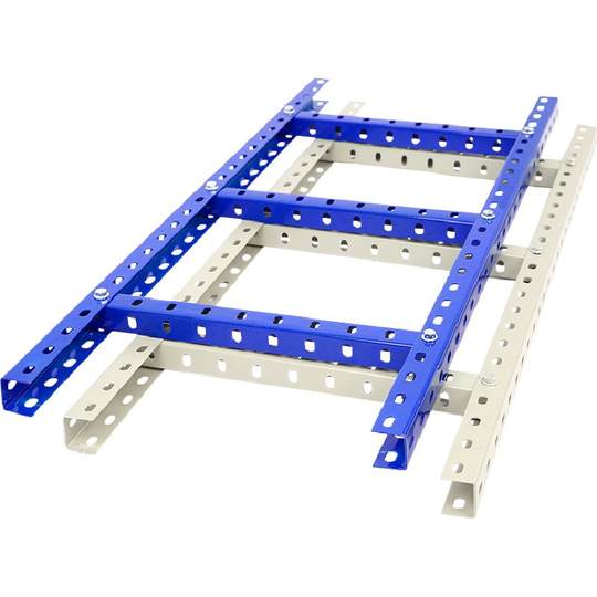 Poröser U-förmiger Kabelkanal aus Stahl für Kommunikationsgeräte, Raumkabelregal