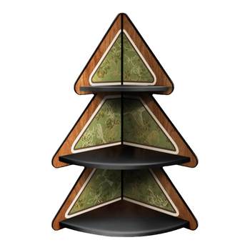 Nanyang retro style ornaments triangular bookshelf storage