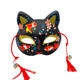 Japanese style fox mask half face for children