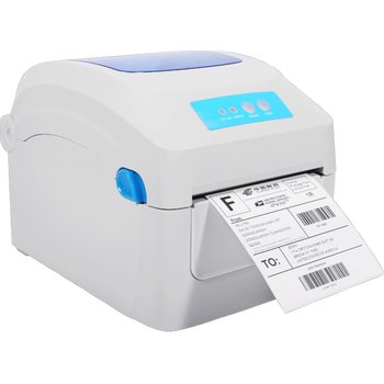 Jiabo GP1324D Bluetooth Express Invoice Electronic Face Invoice Printer Thermal Barcode Self-Adhesive Label Printer E-mail Universal Small Invoice Printer Mobile Phone Price Sticker Taobao One-in-One Order