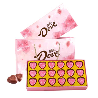 德芙心语巧克力礼盒装圣诞节礼物送女友老婆闺蜜婚礼实用生日礼物