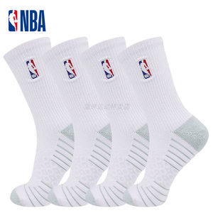 NBA运动袜男士毛巾底加厚美式精英袜高筒棉质训练跑步篮球长袜