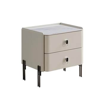 Bedroom bedside table zhihuashi rock slabs simple modern