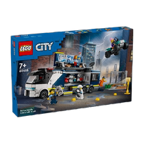 Полиция Lego использует командный автомобиль 60418 детей для заклинания строительных блоков игрушка 7 