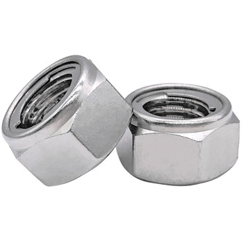 304 stainless steel metal lock nut anti-loose