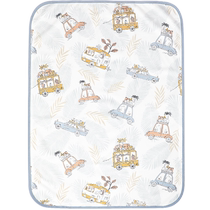 Un coussin disolement pour bébé brillant bébé coton pur lavable lavable respirable fraîcheur enfant anti-urine tissu essuie-tout-matelas