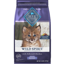 (Self-operated) Lanzhi Blue Wild Elf Imported Cat Food Boneless Chicken Kitten Food 1 8KG