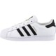 Adidas clover gold label shell toe white shoes sports sneakers comfortable and wear-resistant EG4958