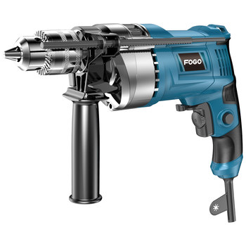 Multifunctional impact 220v pistol drill power tool