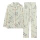 Confinement clothing October pure cotton spring and autumn style postpartum maternal lactating pregnant women pajamas autumn and winter home clothing set