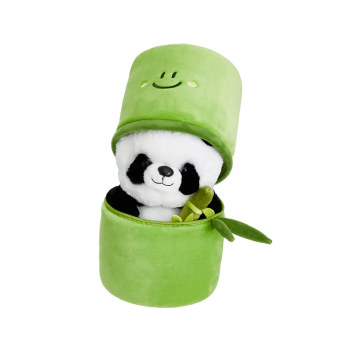 Thegreenparty bamboo panda plush doll
